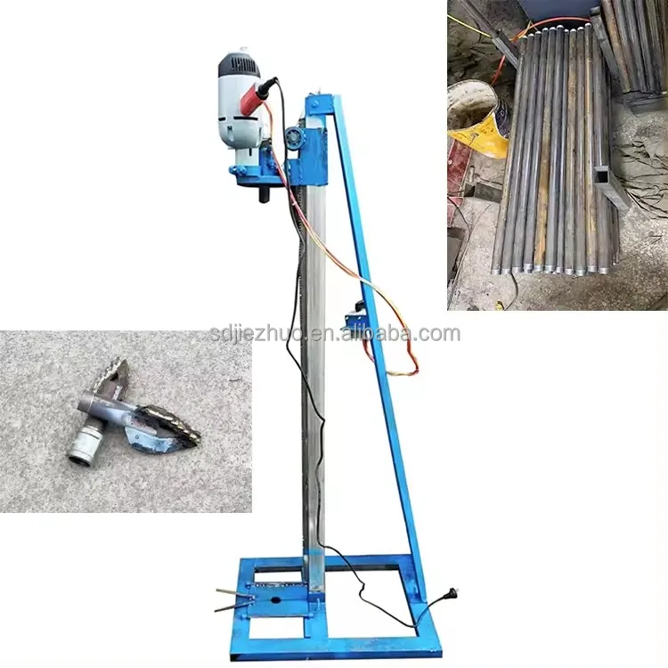Mini Deep Well Machine Small Portable Drilling Rig - 60m Depth Water Well Machine