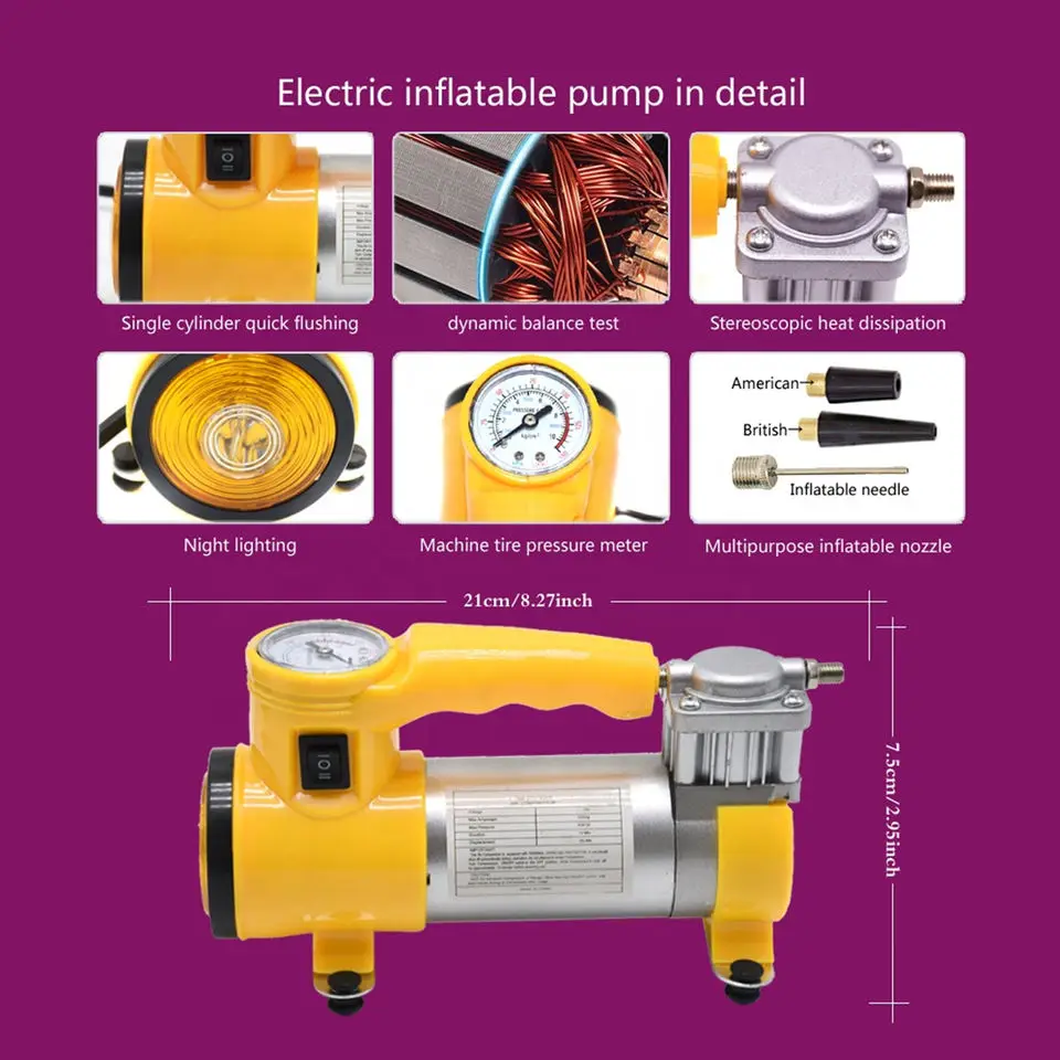 Hf2st Direct Factory Sell 5 In 1 Electric Car Jack Dc12v 3t Jack