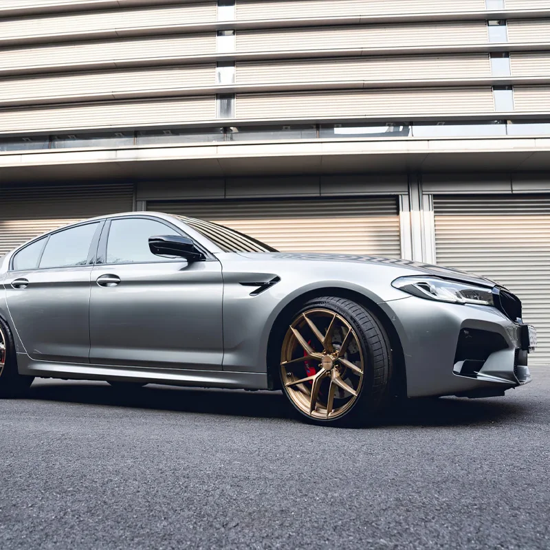XL Monoblock Bronze Deep Dish Gold Rim Concave Custom Forged Wheel 5x114.3 5x120 5x112 Car Alloy Wheels for bmw Audi Mercedes - Image 4