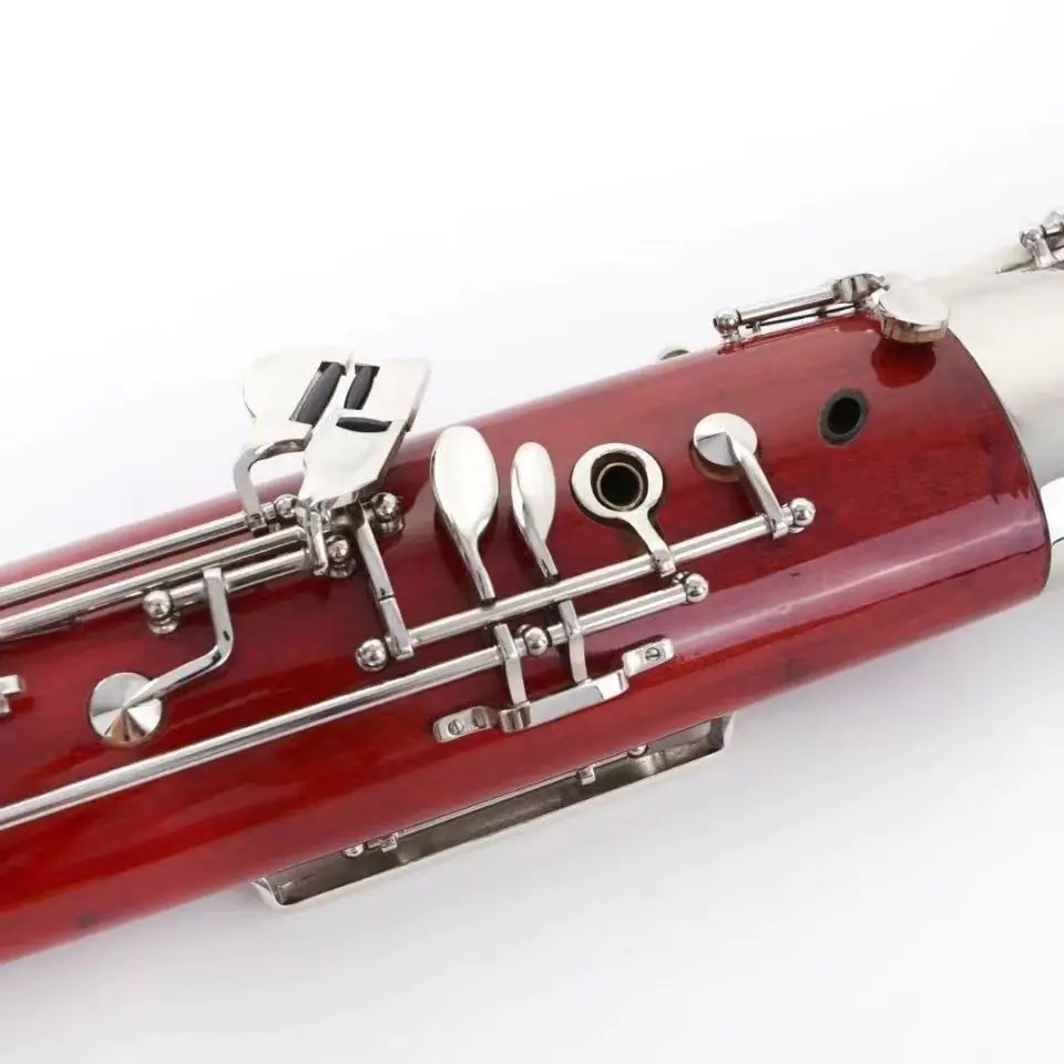 SLADE Maple Wood C Tone Bassoon in Red or Black - Professional