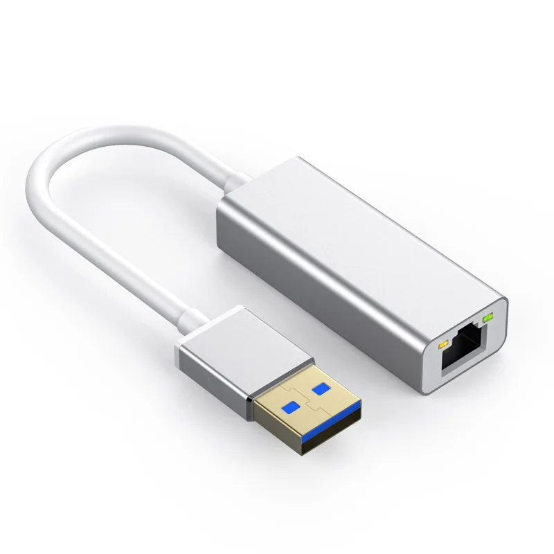 USB порт Gigabit Ethernet адаптер USB 3,0 для RJ45 Lan 1000 Мбит/с внешний для Windows 10 Mac портативных ПК