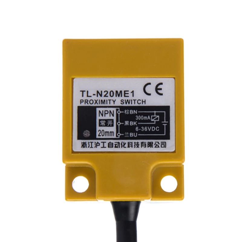 New Original Omron TL-N20ME1 proximity sensor. With 20mm sensing range and high stability, it accurately detects metal objects. Rugged and durable, ideal for position sensing and signal feedback in industrial automated equipment.