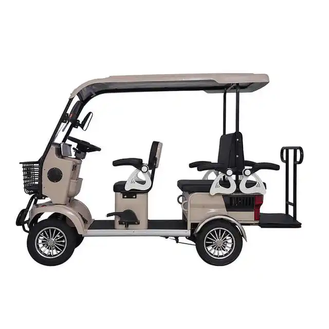 Online Wholesale electric Golf Carts quadricycle car adults electric quadricycle cabrio