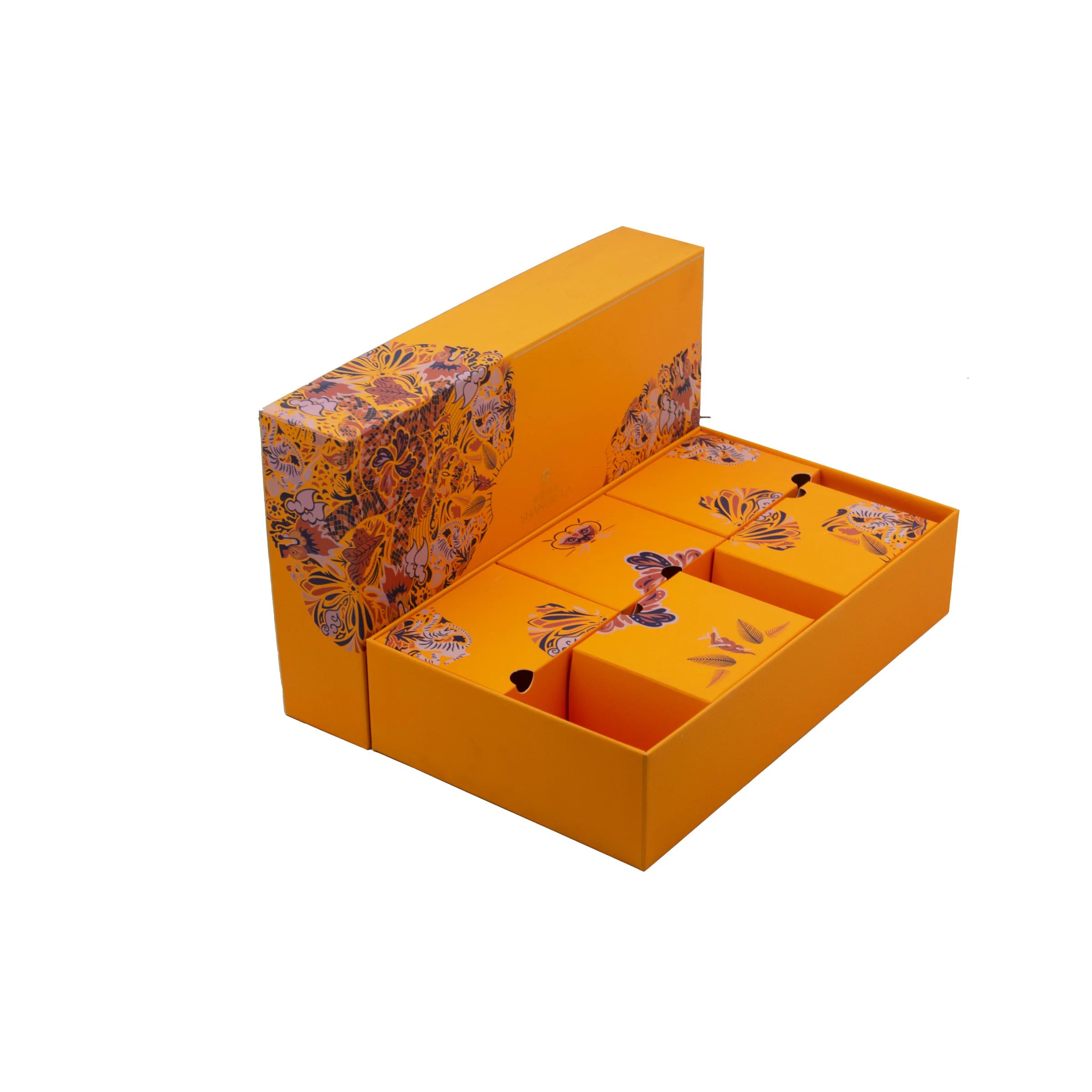 Custom Size Eco-Friendly High-End Luxury Gift Box and Rigid Cardboard Box for Food Packing