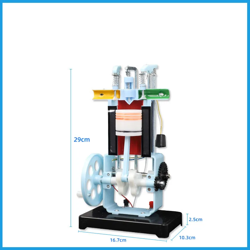School Gasoline Petrol Engine Model - Internal Combustion Cylinder for ...
