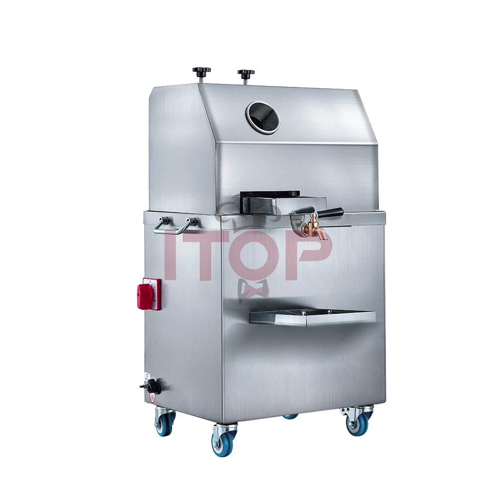 High Quality Control Extractor Sugar Cane Juicer Electric Sugar Cane Grinder Machine Large 1100W Sugar Cane Machine