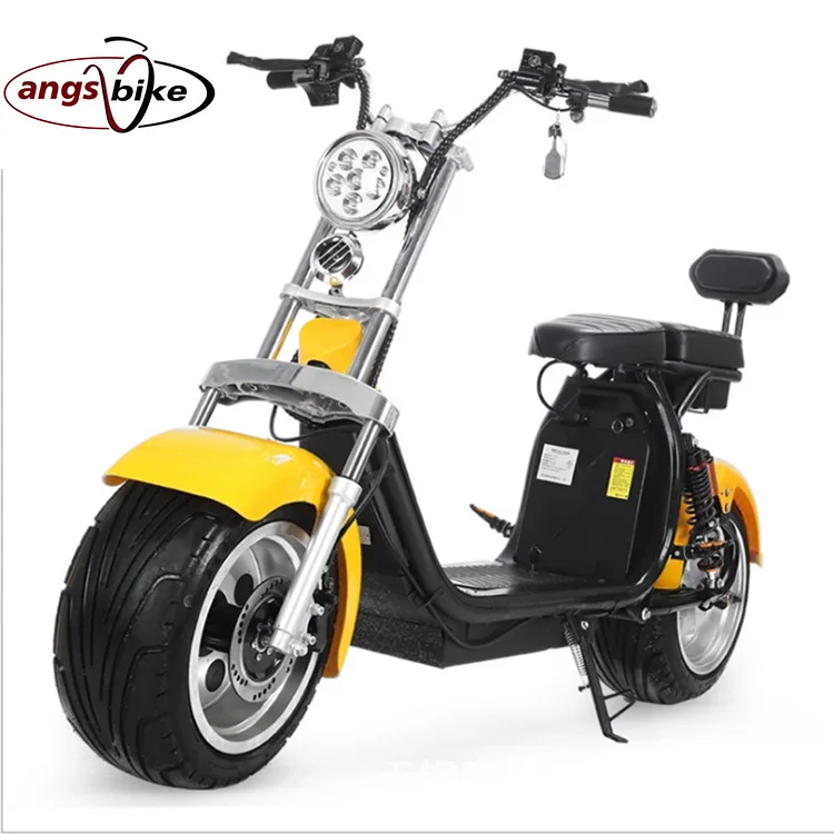 Двухколесный скутер/электрические скутеры для взрослых с большим колесом и аккумулятором 12 Ач 60-80