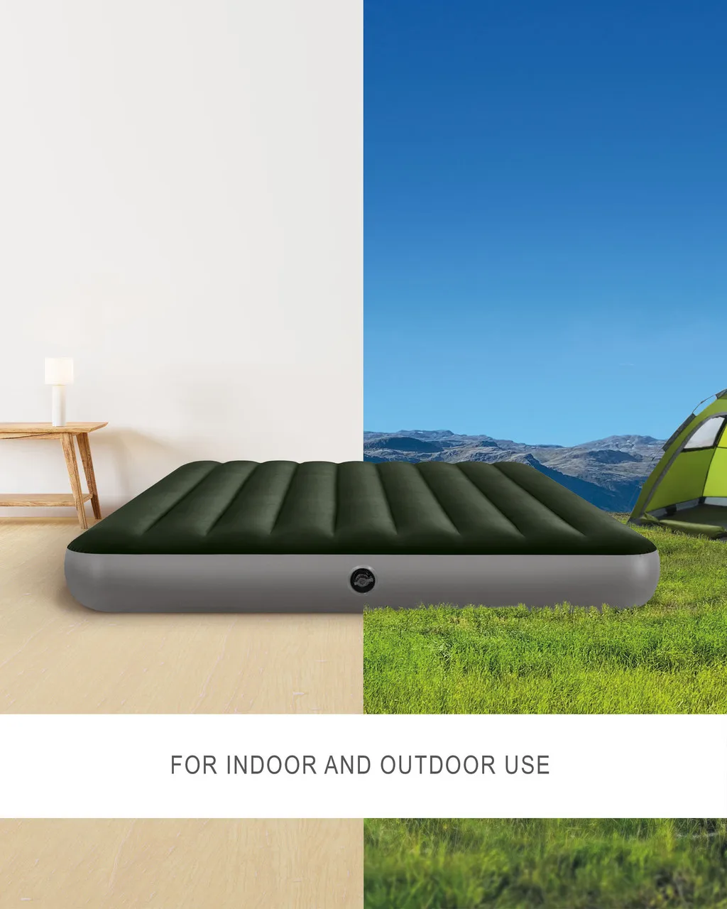 INTEX 64107 Dura-Beam Standard Prestige Air Mattress Twin 99cmx1.91mx25cm Inflatable Camping Air Bed