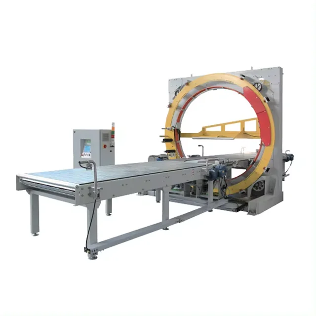 Banderoleuse Horizontale Orbital Wrapping Machine wrapping film packing machine production line made in China
