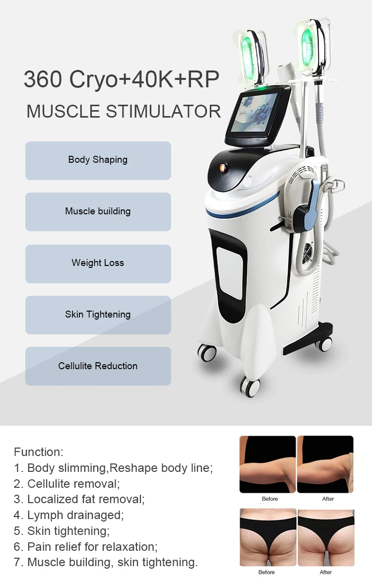 Best Coolsculption / Cryolipolisis Cryo Vacuum Cool Shape Fat Beauty Spa Use Machine / Spa Use Fat Cooling / Coolsculption / Cryolipolisis Cryo Vacuum / Freezing Cooling Laser Weight Loss Slimming Machine / Advanced 7 Telsa Ems Emt Muscle Sculpting Emslim Pro Fitness Weight Loss Slimming Slim Beauty Machine / Telsa Fat /  Sculpt / Emslim Arms