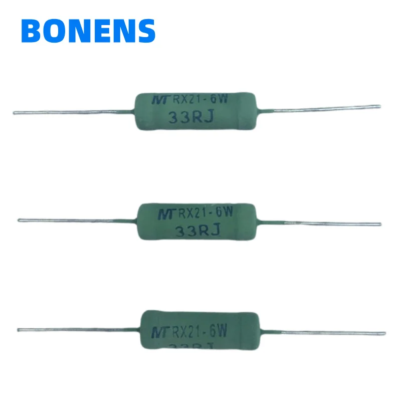 5pcs RX21 10W 5% Weerstand Van Draadwonden,0.2R 5pcs RX21 10W 5% Weerstand Van Draadwonden,0.2R