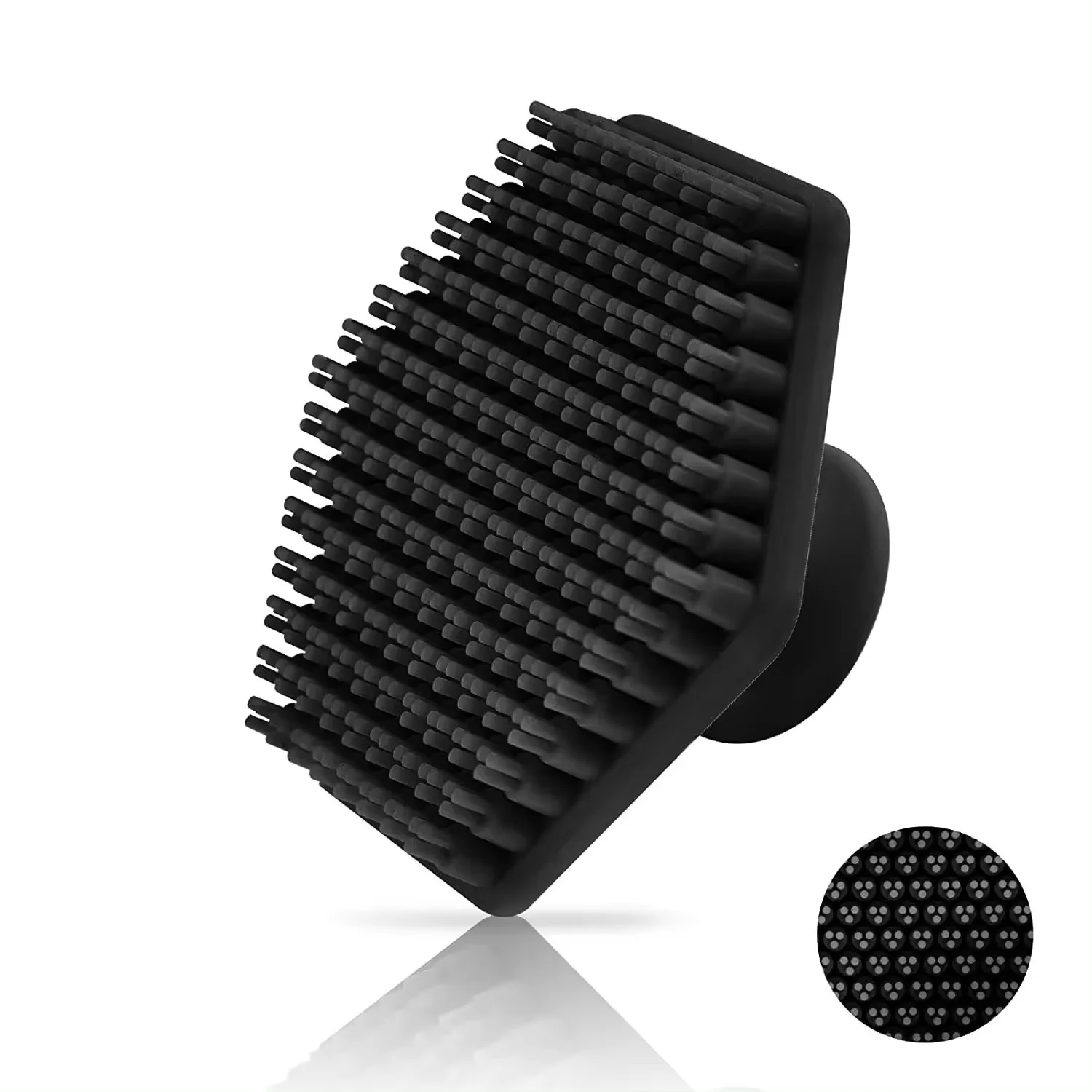 Exfoliator Soft Silicone Face Beard Brush Scrubber Exfoliating Face Silicone Scrubber Brush Facial Clean Brush supplier