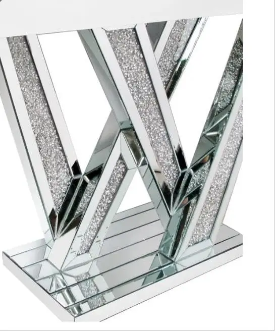 Elvarenae Vesper W-Base Mirrored Console Table — product detail