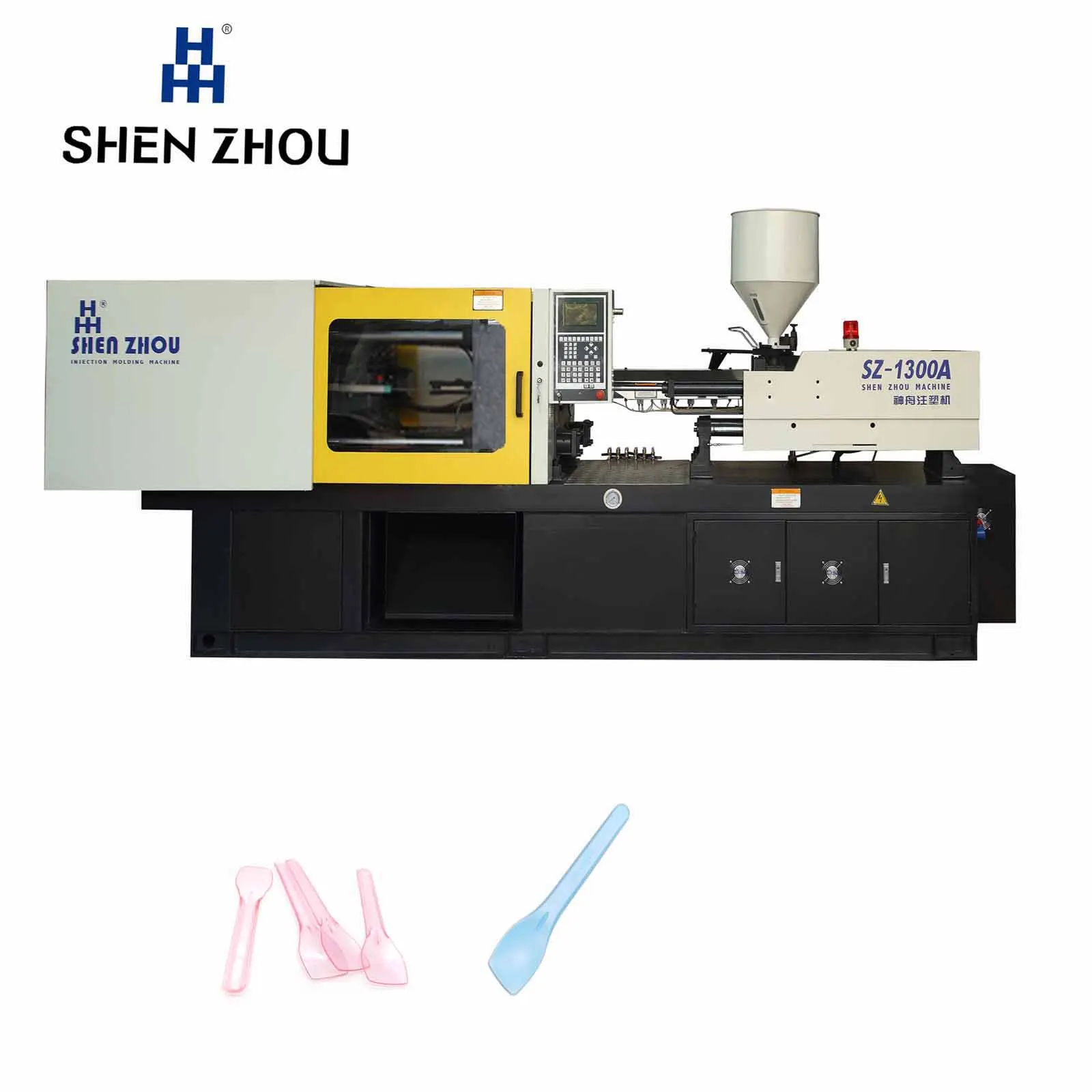 Plastic Wholesale Price Disposable Multi-Colored Ice Cream Spoons Injection Molding Machine