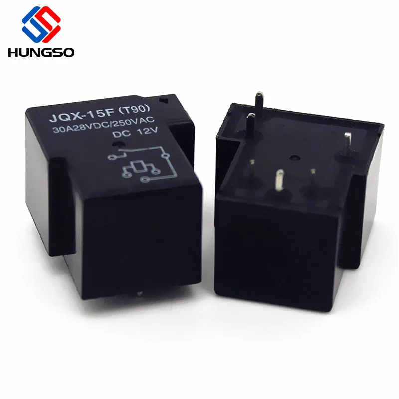 4 Pin 5 Pin 6 Pin SLA-05V JQX-15F 5V 9V 12V 24V 30a 40a Mini PCB Relay T90
