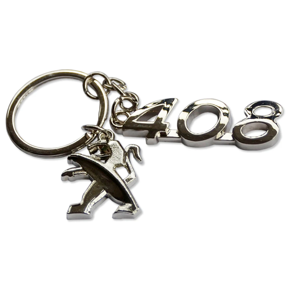 Hollow Out Metal Car key Rings 4s Shop Promotional Work Car Key Buckle Wholesale Logo Keychain