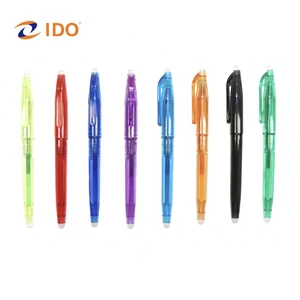 Erasable Pen a Water-basedpen for Primary School Students,easy Erasable Crystal Blue and Red ,pen with logo