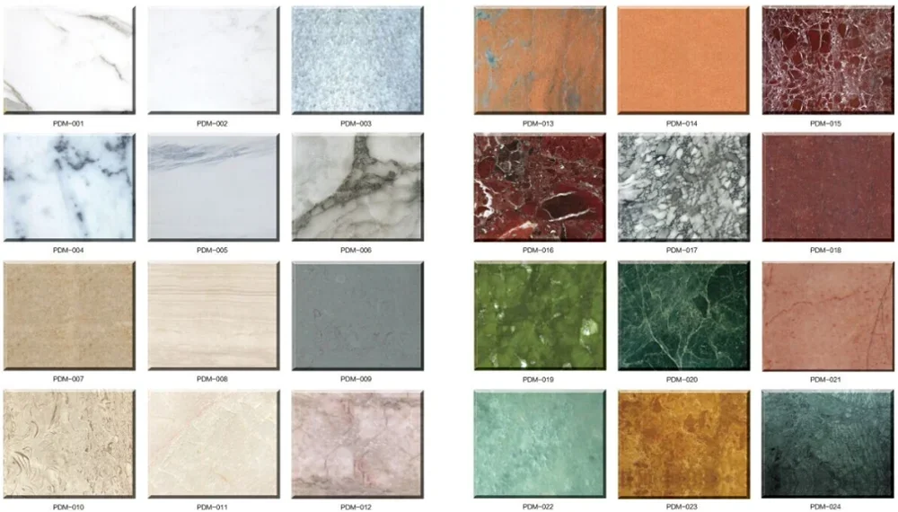 product custom luxury hotel flooring laminated marble waterjet medallion wall tiles-0