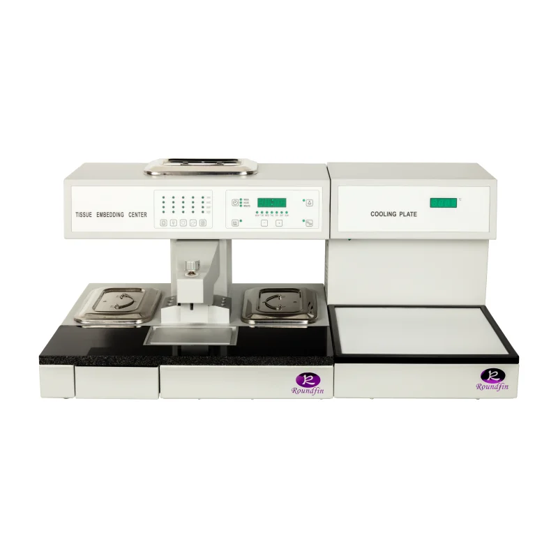 Roundfin Automated Processor Control System Laboratory Tissue Embedding Center Cooling Plate