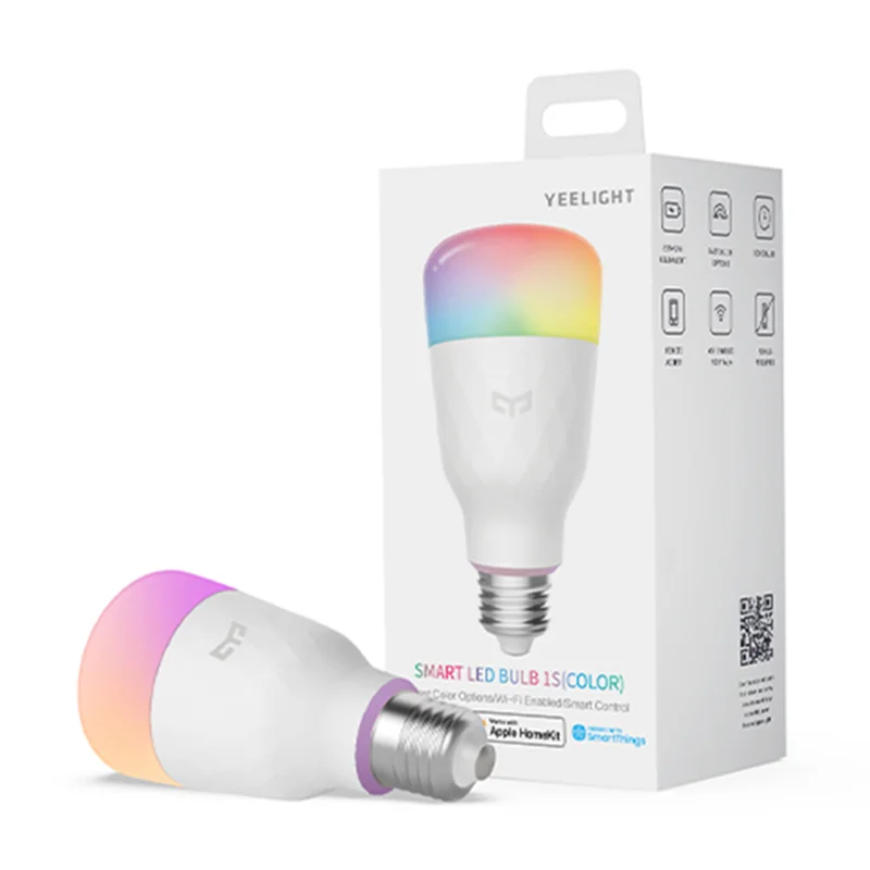 XiaoMi Yeelight Colorful Bulb 1S Smart LED Light RGB Colorful temperature 