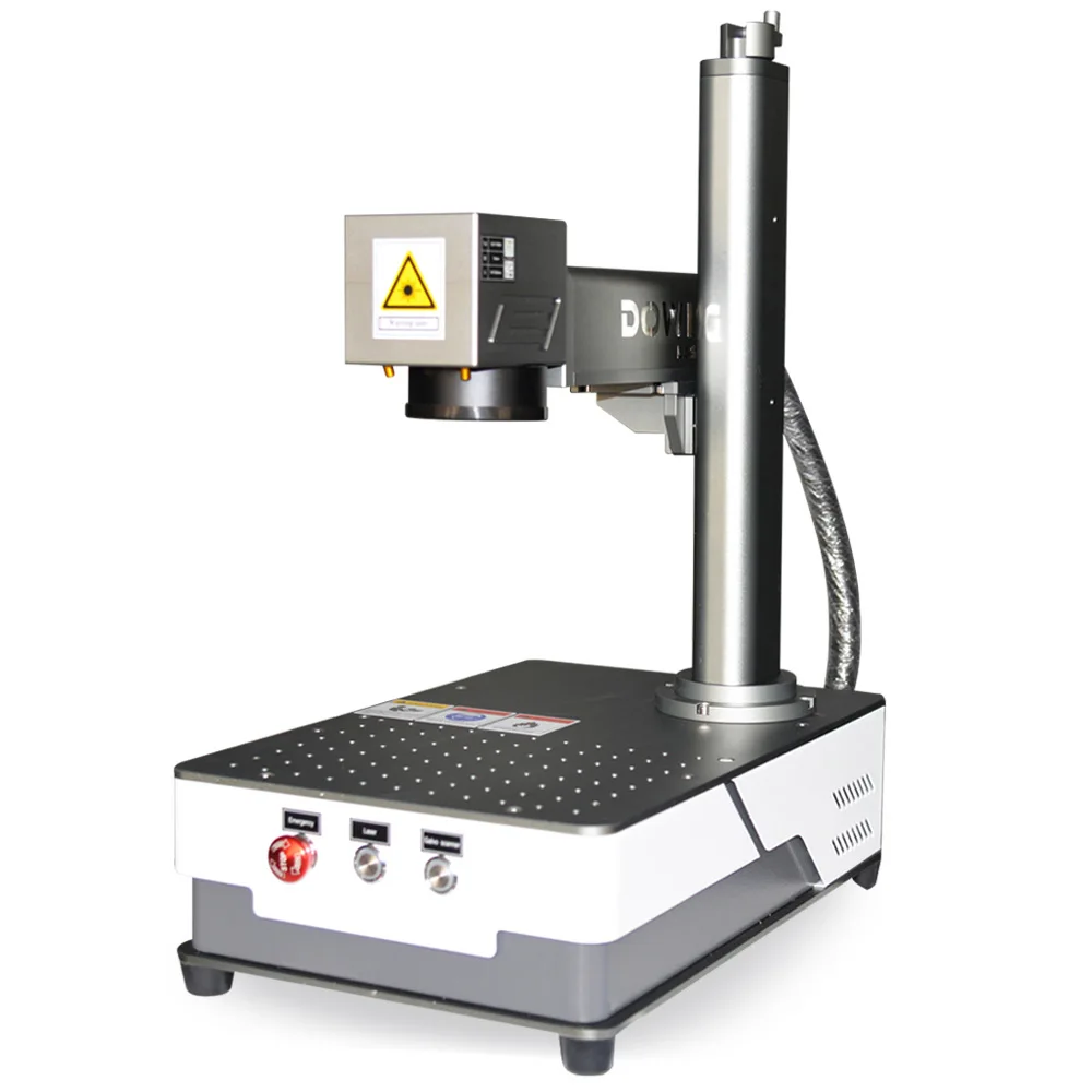 20w Fiber Laser Marking Machine Portable Laser Focus Metal&non-metal  110x110 Mm