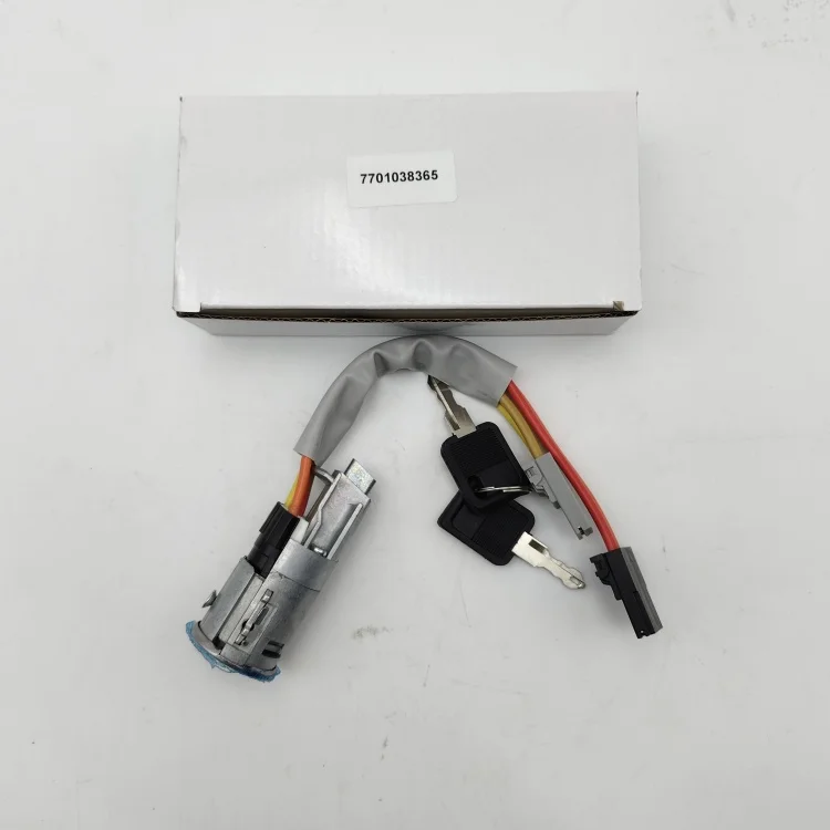 Ignition Lock 2x Key  7701038365  7700765533for Renault Trafic II / Opel Vivaro  7701475696 7701203147 252239 256419 252031