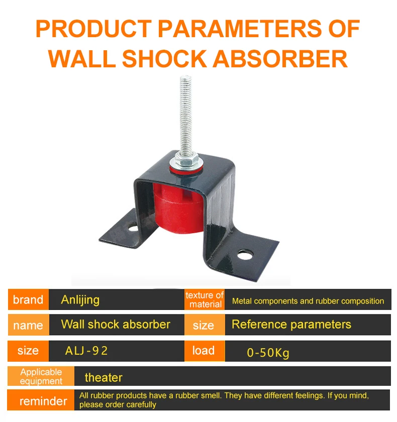 Treadmill Mat Elastomeric Hanger - Spring Vibration Isolator - Anti ...