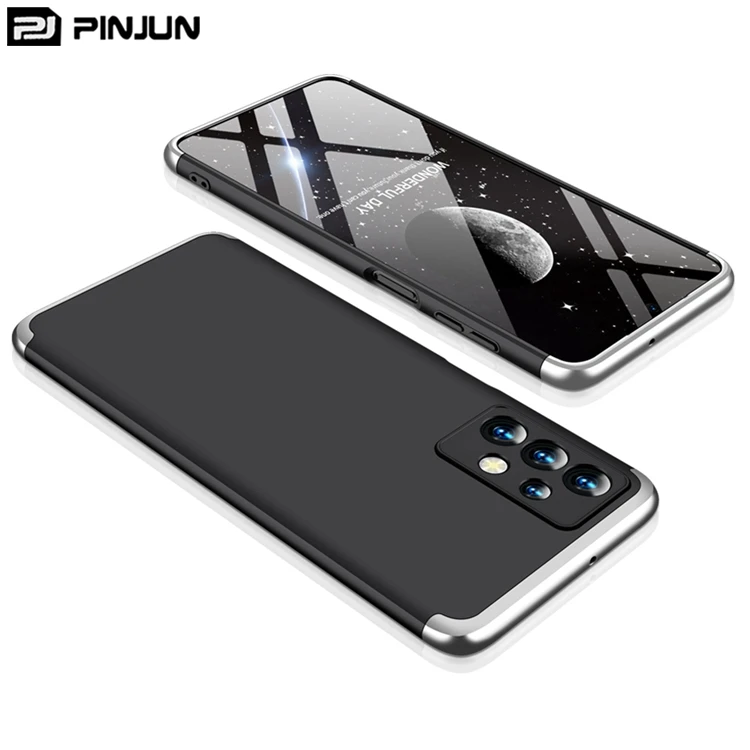 Ultra Thin Shockproof 3 in 1 Frosted Matte PC Hard Phone case for samsung galaxy J7 Max M13 F13 A33 A73 A13 A23 A04 Back Cover