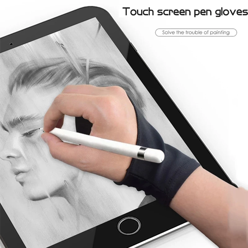 Touch Screen Apple Pencil Glove Paperlike Drawing Glove