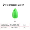 4.2g verde fluorescente flotante para agua - a granel individual