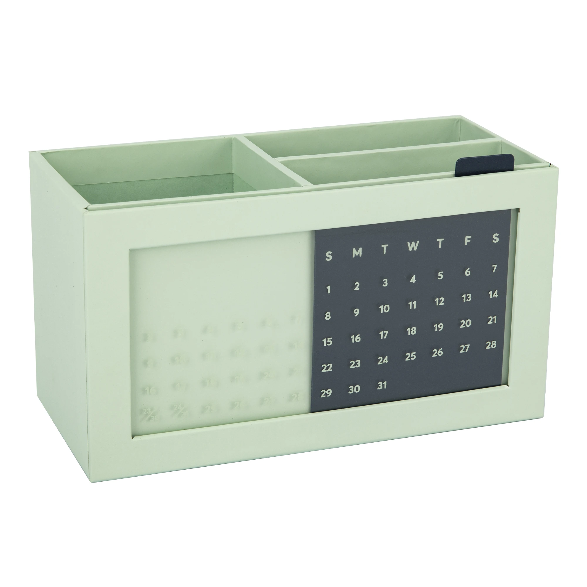 Современный грайбоард рабочего стола дети карандаш чашки кофе со вставкой календарь