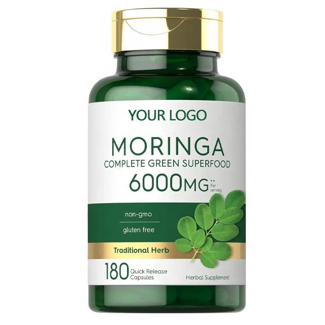 Haccp Function food dietary supplement OEM ODM Moringa Oleifera