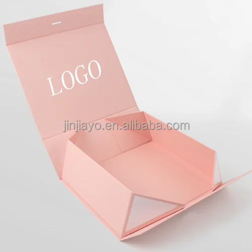 Custom Printing Logo Rigid Cardboard Magnet Foldable Paper Folding Packaging Boxes Luxury Magnetic Box With Ribbon for Gift factory