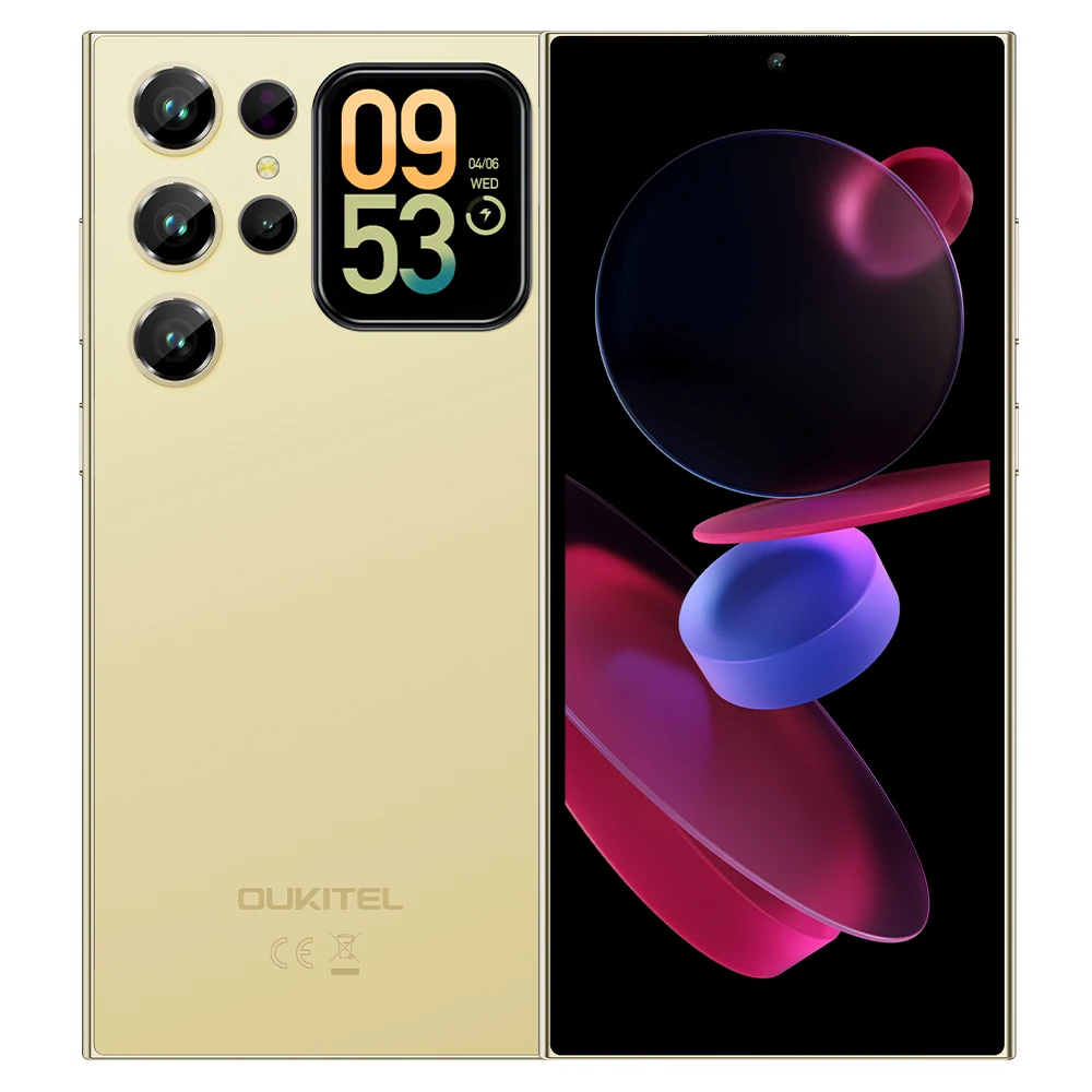 OUKITEL C62 PRO Dual Screen Smartphone - 6.88 Inch Main Display