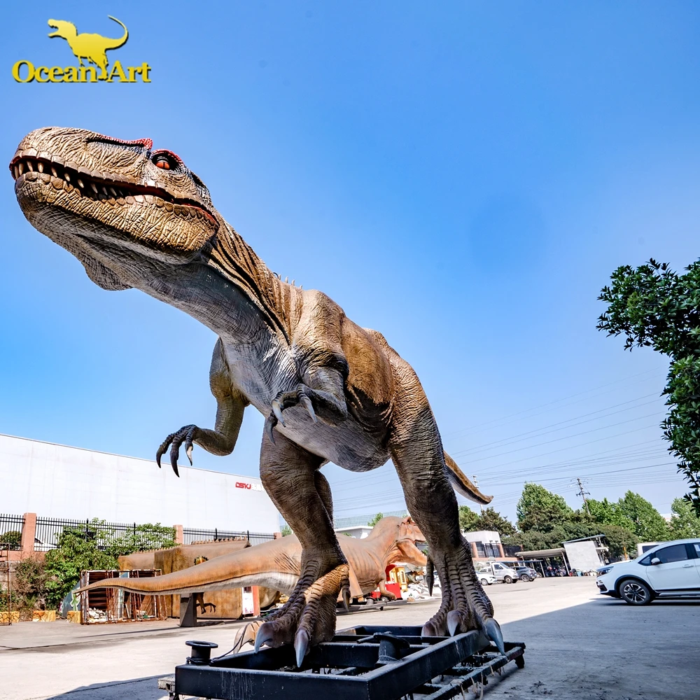 Simulation 3D Model Factory Customized Animatronic Dinosaur for Jurassic Theme Park