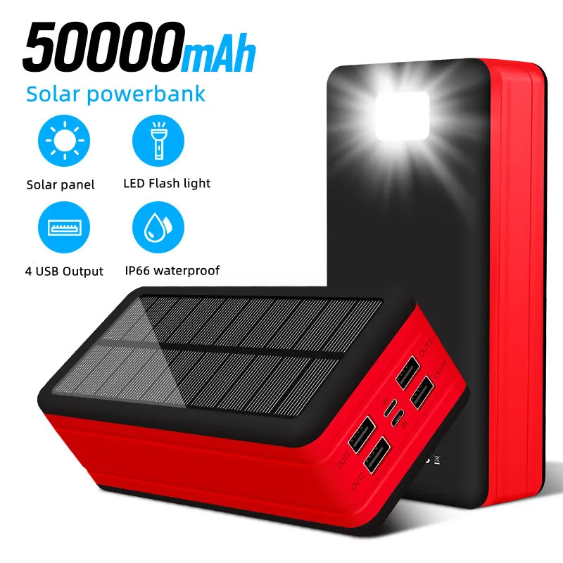 50000mah solar solar powerbanks factory odm/oem
