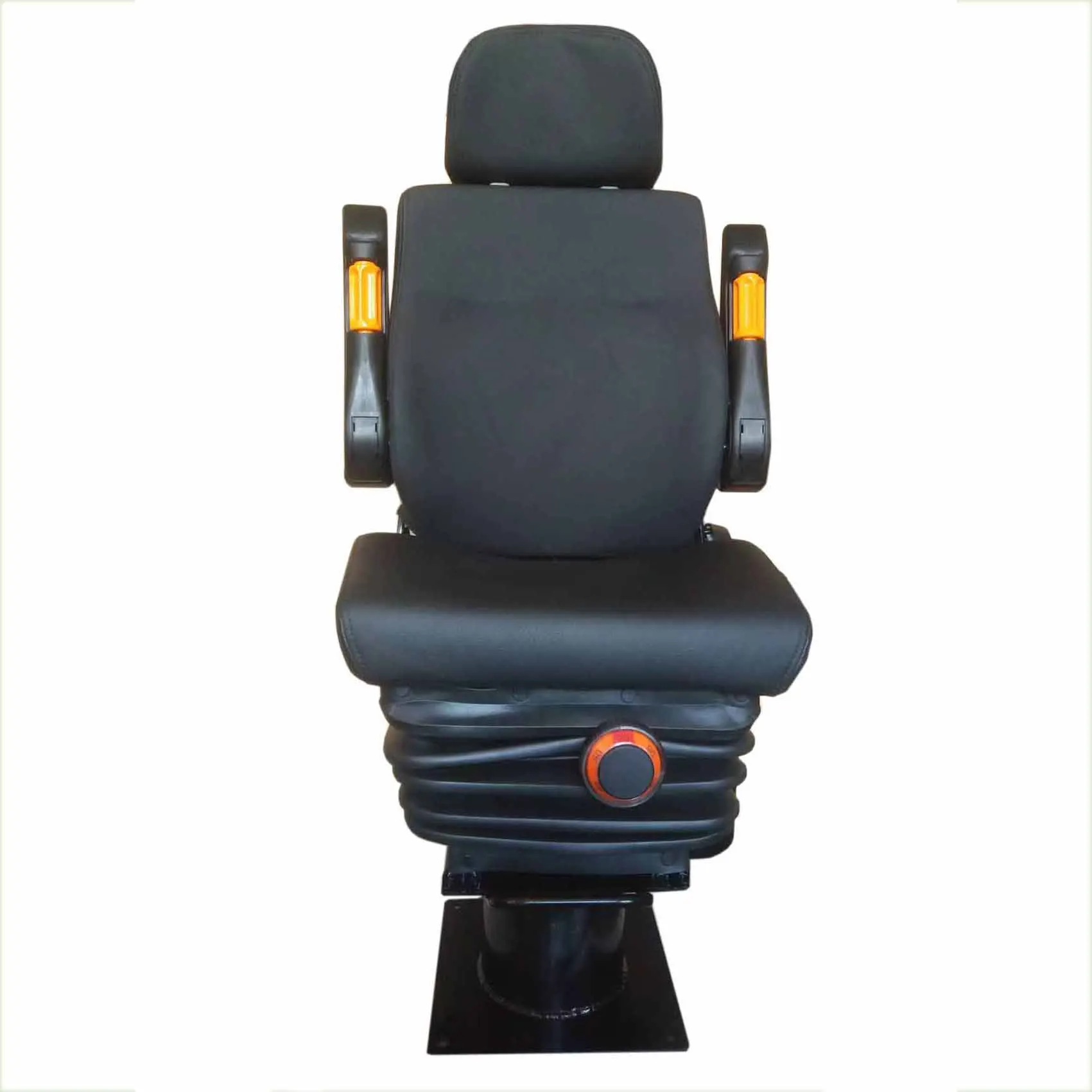 Factory Direct Selling Mechanical Suspension Train Driver Seat Rail Way Rotation Seat Subway Driver Seat