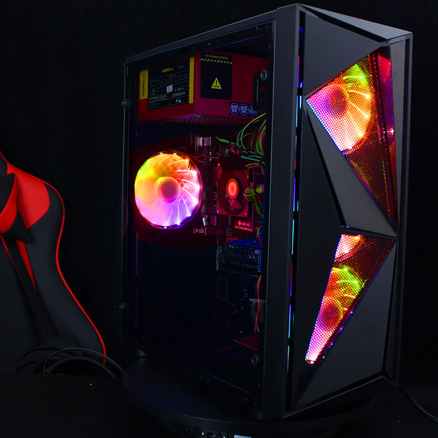 hot product hardware all in one gaming desktop atx case r16