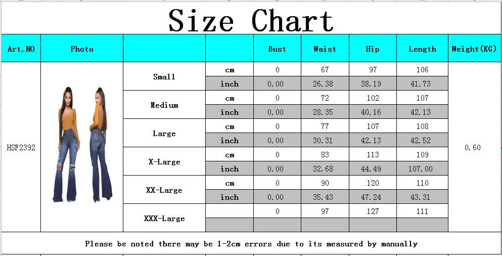 Flared Pants Plus Size Trousers Wide Leg Jeans for Women Jean Boots Woman Denim Clothes for Women Boot Cut Custom