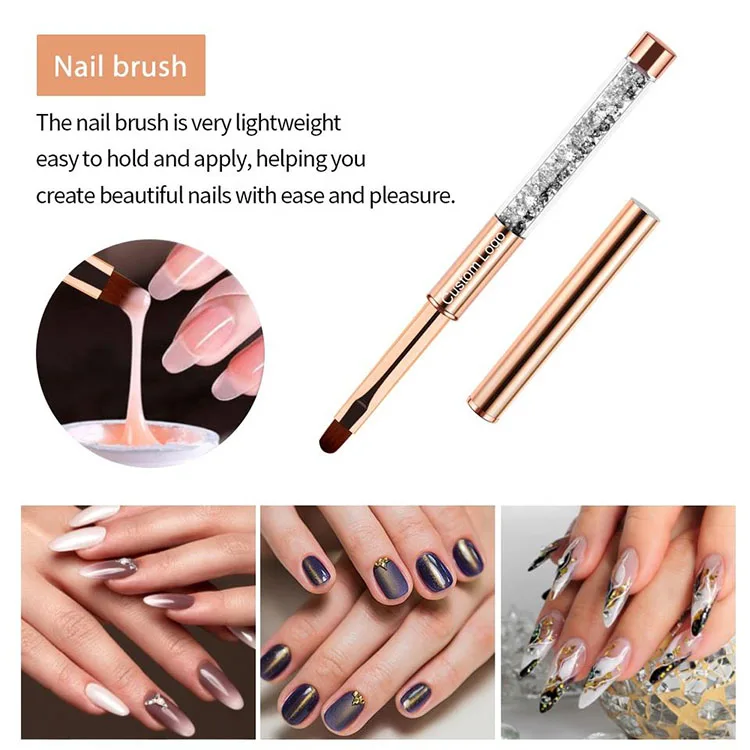 Factory Direct Wholesale Gel Nails Brush Acrylic Kolinsky With ...