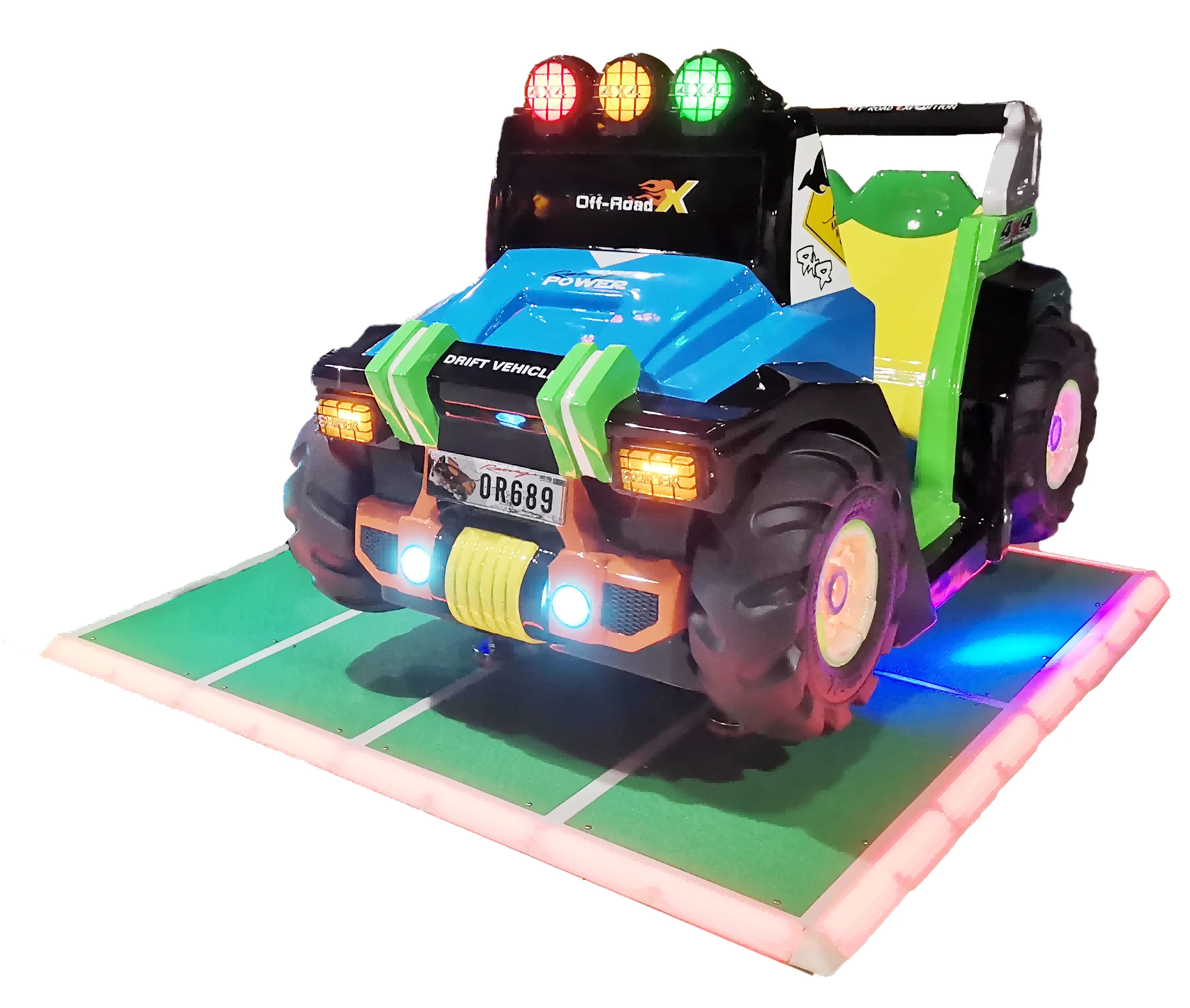 Msky FEC Off-Road X Coin-Operated Kiddie Ride Arcade Machine for