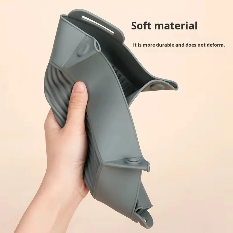 Air Fryer Mat Foldable Thickened Silicone Square Easy Storage High Temperature Resistant Non-Stick Sustainable No Coating Baking factory