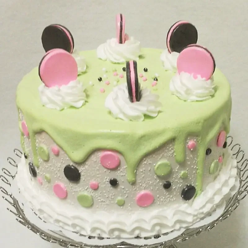 Пользовательские формы красочные высокое качество крем свадебный торт модель