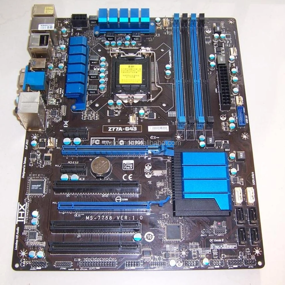 For Msi Z77ag43 Desktop Motherboard Lga1155 Ddr3 32g Sata3 Usb3.0 Atx