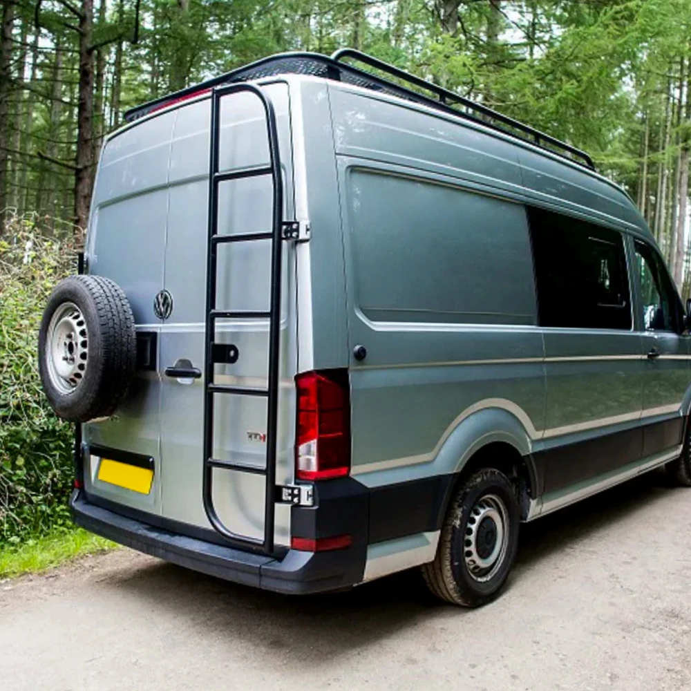 REAR DOOR SPARE WHEEL CARRIER and REAR LADDER FIT for VW CRAFTER
