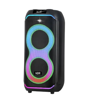 NDR-616B Portable Speaker System Powers Bass dj power speaker trolley speaker