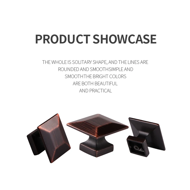 Customized Furniture Black Handles Modern Drawer Handle Black