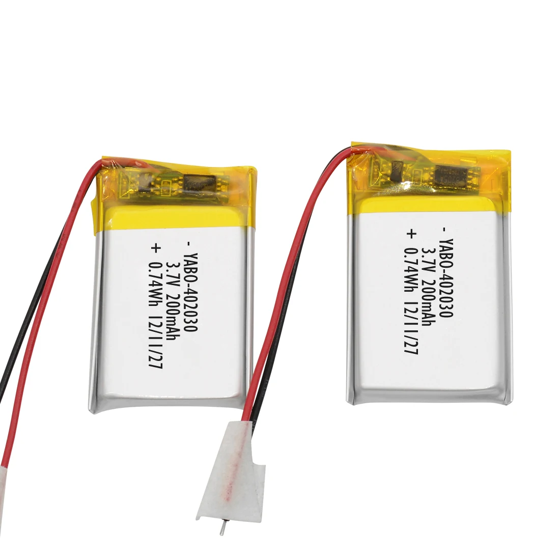 Плотностью большой емкости 402030 200 мА/ч, 3500 мА/ч, 4600 мА/ч, 5200 мА/ч, 10Ah 851723 встроенный 3,7 V 3 провода литий-полимерный аккумулятор