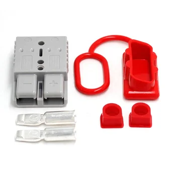 Connecteur Anderson Modulaire 175A 600V – Avec Capuchon Caoutchouc, Pour Batterie & Énergie Solaire