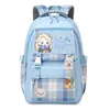 Bufanda azul Jk Luna - Incluye 1 colgante y 2 insignias.